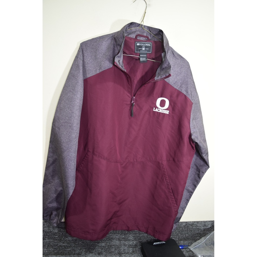 Oakton High School Vienna VA Lacrosse 1/4 Zip LIGHTWEIGHT Windbreaker MENS M
